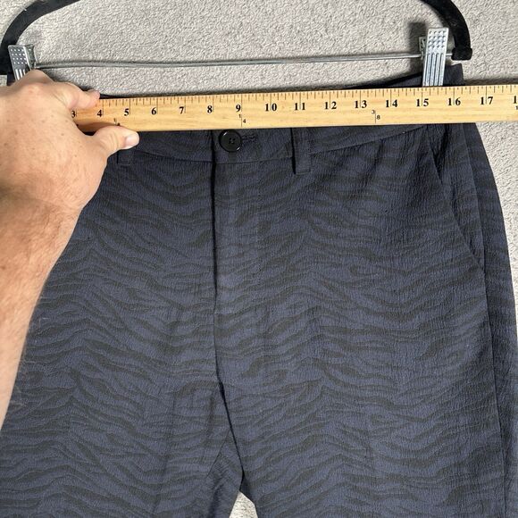 Zadig & Voltaire Pants Women’s Size EU 42 Fits 32x27 Polis Jac Tigre Wide Leg - Picture 4 of 13